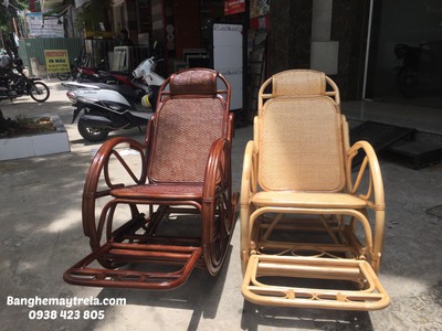 Ghế bập bênh mây hiện đại 7