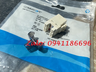 Phân phối Nhân mạng Cat6 UTP Commscope 1375055-1 MODULAR JACK 0