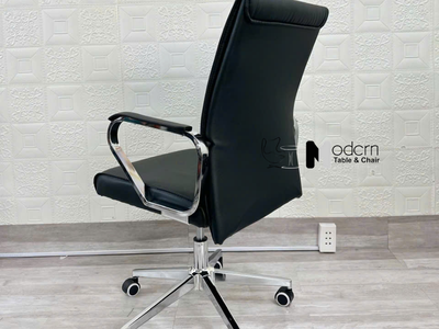 Ghế xoay làm việc lưng trung nệm PVC CE4601-P 2