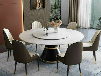 Bàn Ăn Xoay Tròn Sang Trọng   Gắn Kết Gia Đình Dịp Tết 0