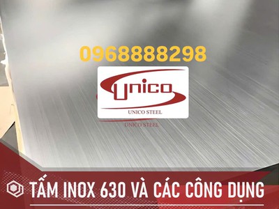 Tấm inox 630  sus630  - Giải pháp vật liệu chịu lực cao, chống ăn mòn tốt 0