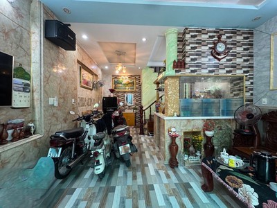 Bán đất tặng nhà ngang 6m hẻm 364 dương quảng hàm 132m2 tiện xây chdv dòng tiền 13.5 tỷ 0