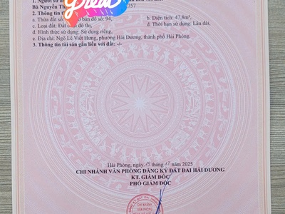 Bán đất phố lê viết hưng   tp hải dương, ô tô đỗ cửa, giá 1,65 tỷ 3