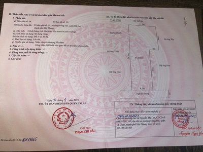 Cần bán lô đất xây biệt thự nhà vườn đường tđc điểm 3, đằng hải hải phòng 2