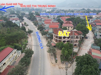 Cơ hội đầu tư siêu lợi nhuận tại KDT Trung Minh ngay QL6 và đường cao tốc 6