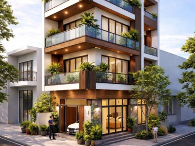 Bán nhà 3 tầng góc 2 mặt tiền sát vành đai 2 linh đông khu phân lô ô tô đỗ cửa chỉ 8,5 tỷ 1