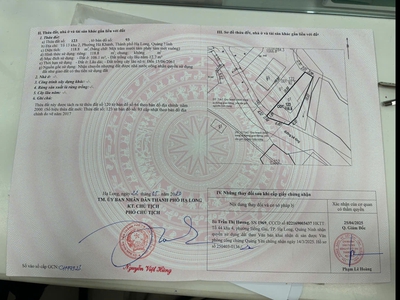 Bán gấp 118m đất 1,9 tỷ , tặng nhà cấp 4 -Tổ 13, khu 2, Phường Hà Khánh -TP Hạ Long-QN 4