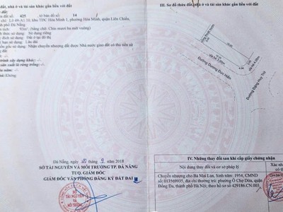 Bán cặp lô góc đường đặng huy trứ   dương đức hiền 0