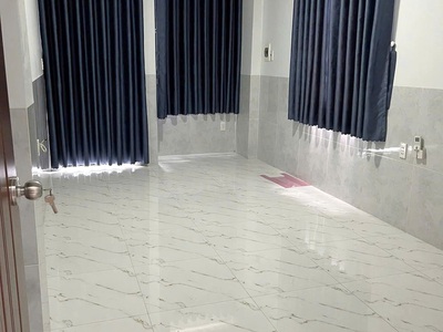 Nhà mới 2 lầu/sân thượng bùi huy bích p12 q8 1