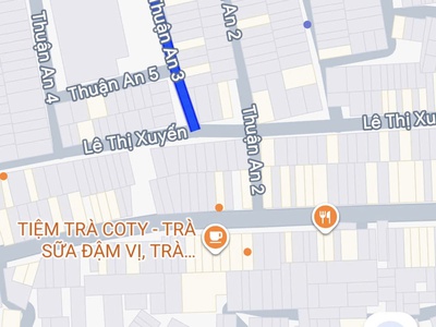Bán nhà c4 đường thuận an 3 - thông lê thị xuyến 1