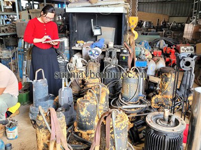 Sửa chữa, bảo dưỡng, vệ sinh máy bơm chìm ShinMaywa 0