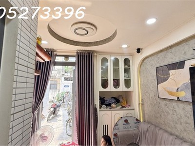 Hxh nơ trang long   phường 7 bình thạnh   dt 19m    2 tầng   2pn   nhà mới đẹp, vô ở ngay - chào 0