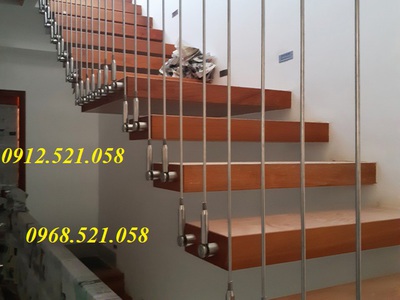 Tăng đơ ống căng néo cáp lan can cáp cầu thang 0912521058 Mr SƠN hà nội có hãm cáp thông tầng Inox 3