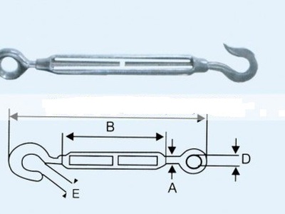 Tăng đơ mạ kẽm D20,22,24,28,30,32,36,38 hà nội 0947521058 KIm khí THANH SƠN có cáp thép mạ kẽm 1