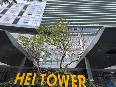 Chung cư hei tower/nguỵ như kontum. dt 97m - 2pn, 2wc, 2 ban công- giá nhỉnh 8 tỷ 0