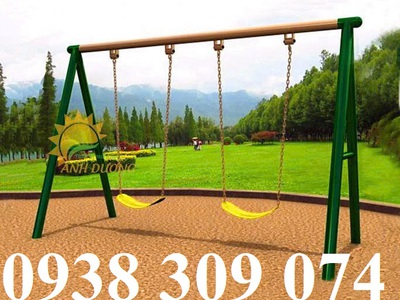 Xích đu sắt mầm non, xích đu trẻ em ngoài trời giá rẻ 4