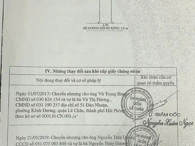 Đất mặt đường đào nhuận - trại lẻ, 184m, giá 95 tr/m, sau y học biển 2