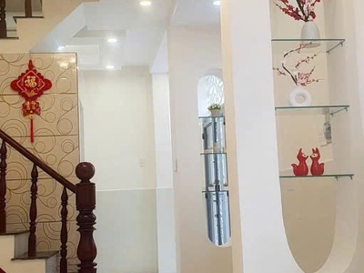 Nhà mới 3pn dương bá trạc p2q8 khu buôn bán tại nhà được 4