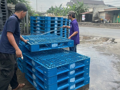 SALE Đầu Năm 2026  Pallet Nhựa Uy Tín   Giá Rẻ - Giao Nhanh Tại Bình Phước   1
