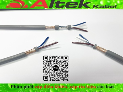Altek Kabel: Cáp tín hiệu 2 lõi 0.75 bọc kim chống nhiễu 2