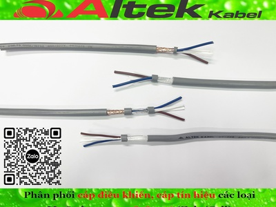 Altek Kabel: Cáp tín hiệu 2 lõi 0.75 bọc kim chống nhiễu 3