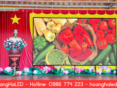 Lắp Đặt Màn Hình LED P2.5 Ngoài Trời Tại THCS Yên Đức   Quảng Ninh 1