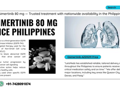 Generic Osimertinib Tablet Price Philippines 0