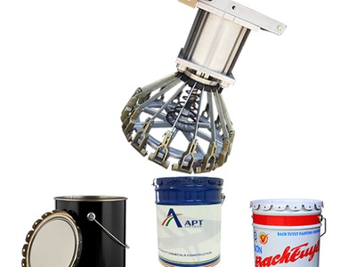 Kẹp Nắp Thùng 18-20L Bằng Khí Nén Triệu Vũ Sản Xuất- Hàng Có Sẵn, Bảo Hành 12 Tháng 0