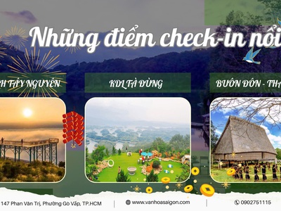 Du xuân 2026, Tuyệt tác Tây Nguyên, Tà Đùng-Buôn Mê Thuột 3N3D 1