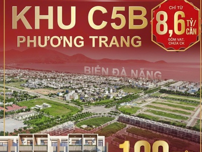Nhận Booking KHU C5B PHƯƠNG TRANG - Trục đường Hoàng Thị Loan - Đà Nẵng 0