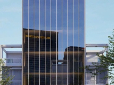 Cho thuê tòa nhà văn phòng 46 Chu Huy Mân, Long Biên  Tách tầng hoặc cả toà 5