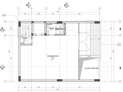Cho thuê tòa nhà văn phòng 46 Chu Huy Mân, Long Biên  Tách tầng hoặc cả toà 12