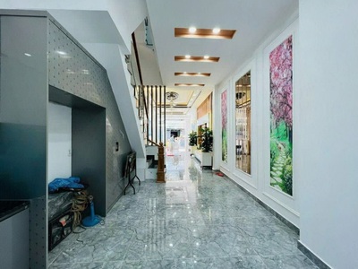 O1906  nhà mặt tiền tân thới hiệp 9 q12, shr, vuông, 4x21m, 9.x tỷ x nhỏ 3