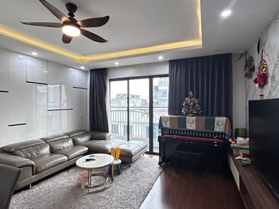 Nhà đẹp khu tđc thạch bàn, 90m x 6 tầng, thang máy, kinh doanh, vỉa hè, ôtô tránh 3