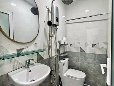 Nhà mới đẹp sát mt - hxh đỗ cửa 1 trục - ngay emart gò vấp - thông số 3 x 10.1 vuông a4 - tặng hết 4