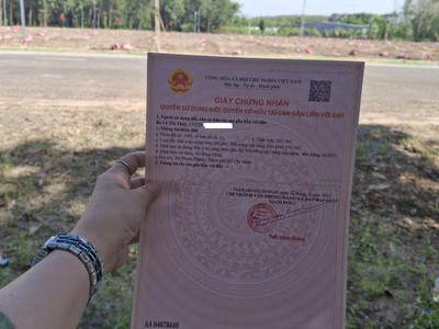 Chính chủ bán lô đất nền giá tốt tại phú giáo   gần tphcm 3