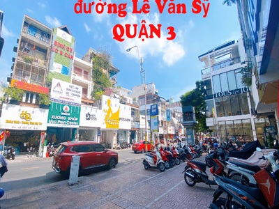Nhà hẻm ô tô chạy lê văn sỹ - quận 3   4 x 8 m   3 tầng   6.9 tỷ 2