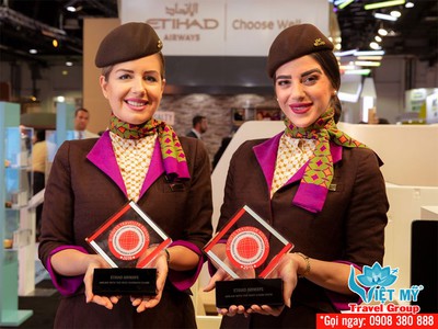 Etihad Airways giảm giá vé quốc tế khởi hành từ Hà Nội 0