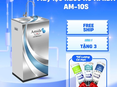 Máy lọc nước RO cao cấp 1 vòi Amida AM-10S 0