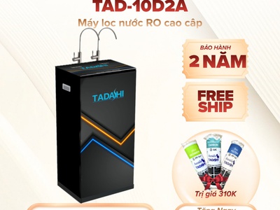 Máy lọc nước RO cao cấp Tadashi 2 vòi TAD-10D2A 0