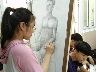 Lớp học vẽ thi cấp tốc 1