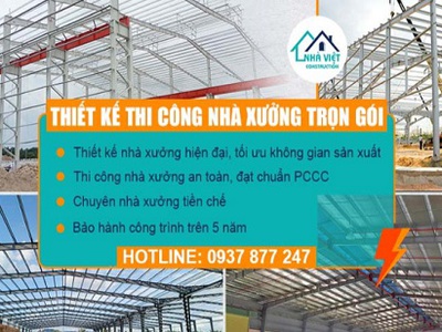 Công ty chuyên thiết kế xây dựng nhà xưởng uy tín tại TP.HCM 0