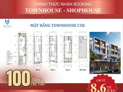 ✨ Nhận booking chính thức SHOPHOUSE C5B Phương Trang 3