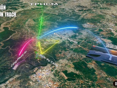 Bán đất nền nhà vườn dự án hud nhơn trạch   sổ riêng   diện tích lớn 3