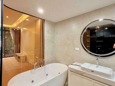 Chủ  NGỘP  Cần tiền ăn tết - Bán gấp căn liền kề 72,5M2 THƯỢNG THANH - FULL NỘI THẤT CAO CẤP 3