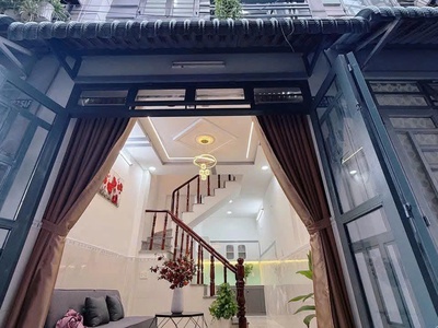 Nhà mới rẻ đẹp còn 1 căn này thôi 1 trệt 2 lầu lê văn khương q12 0