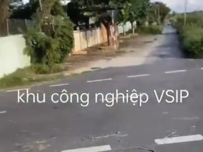 Chính chủ bán lô đất đẹp - gía tốt - vị trí đẹp gần khu công nghiệp vsip mới sắp khởi công 1