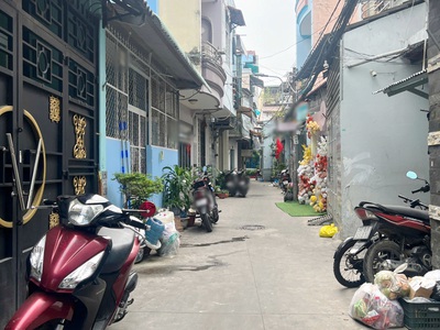 Nhà góc 3 tầng hẻm 177 bùi minh trực p.chánh hưng. giá: 2.25 tỷ 4