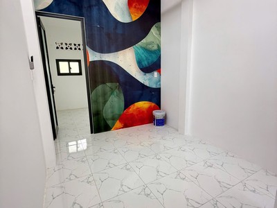 Hàng hiếm quận 7 - nhà 3 tầng đối diện đh tài chính marketing - giá chỉ 4.29 tỷ nhà nở hậu chữ l 2