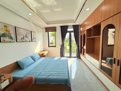 Bán nhà mới 4 tầng tam phú thủ đức   63m  sân đậu ô tô   giá tốt chỉ 6.8 tỷ gần phạm văn đồng 0